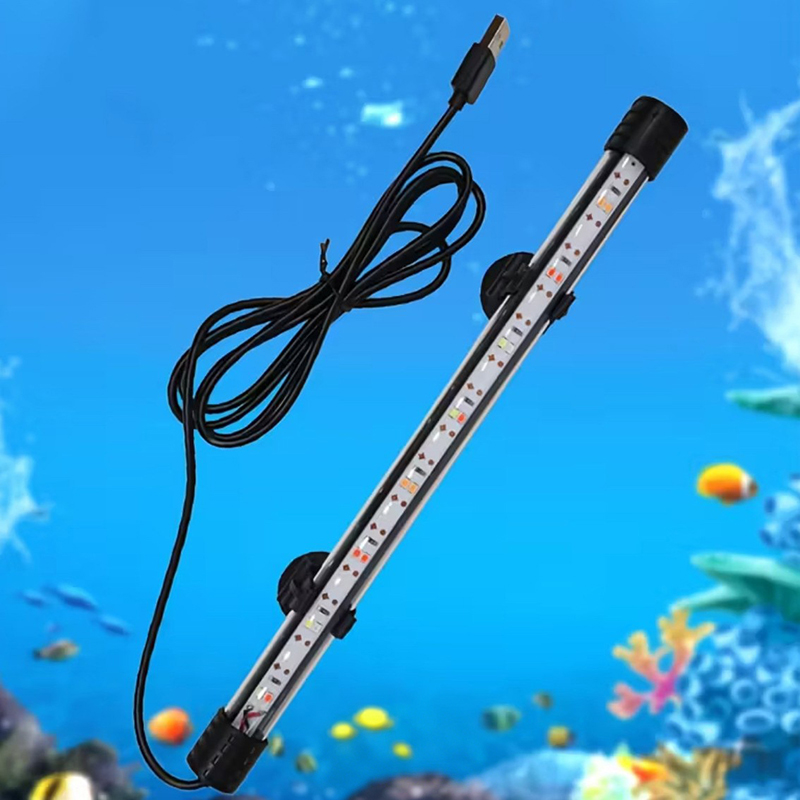 Aquarium Planted Substrate - Lampu Akuarium LED USB 17-47CM Tahan