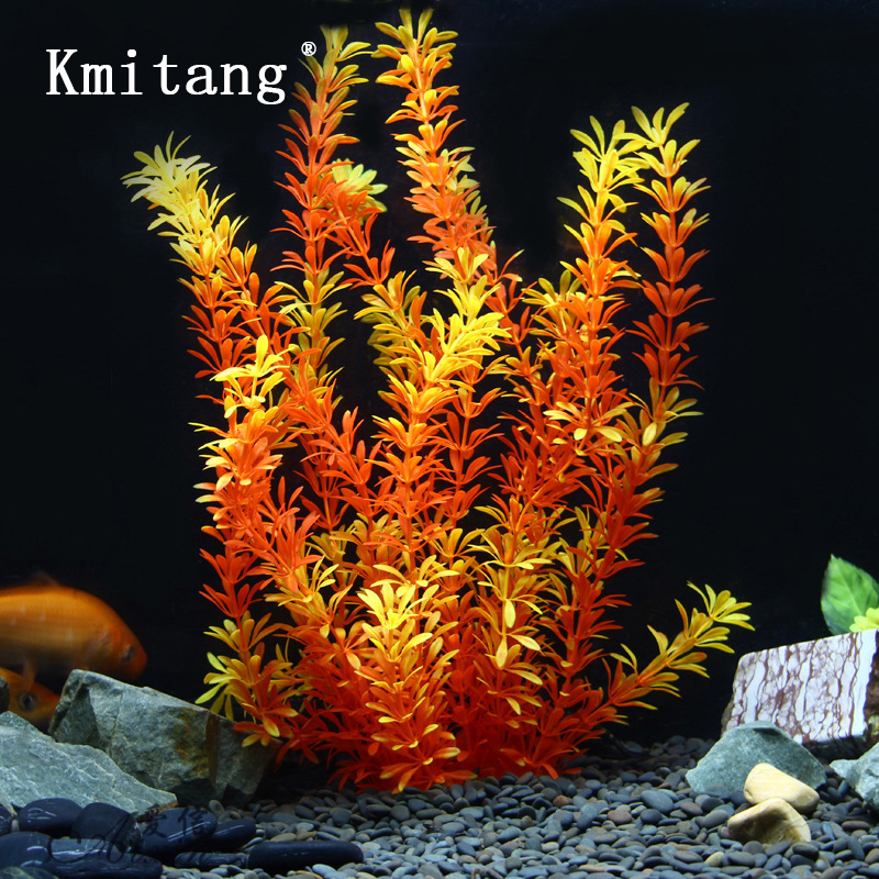 Aquarium Planted Substrate - Tanaman Tropis 100cm, Rumput Air Buatan