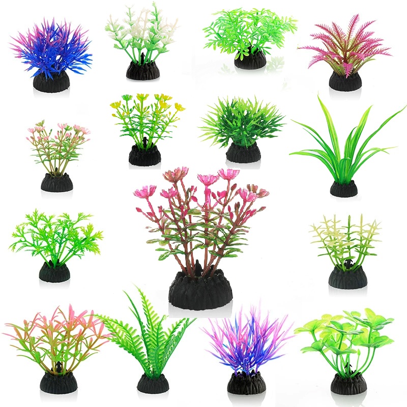 Aquarium Planted Substrate - Simulasi Tanaman Buatan PVC Air Bawah