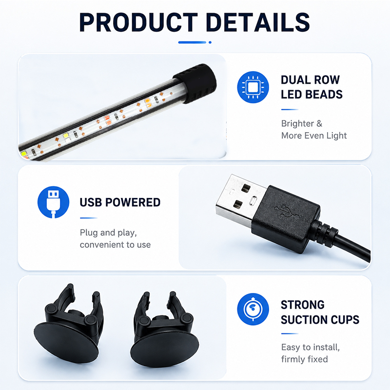 Lampu LED Strip Akuarium Spekt - Aquarium Planted Substrate ulasan dan harga