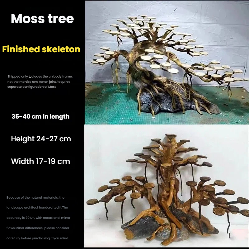 Dekorasi akuarium, hiasan poho - Aquarium Planted Tree ulasan dan harga